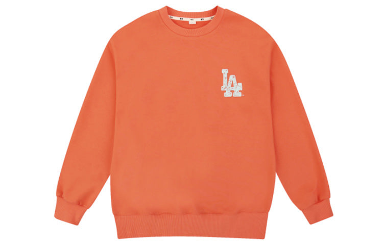MLB Like Series Los Angeles Dodgers Long Sleeves Loose Graffiti Long Sleeves Unisex Orange 31MT08011-07O