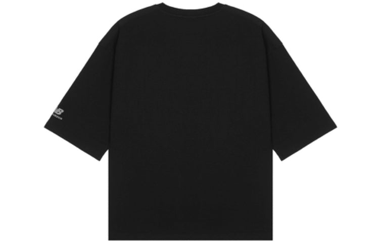 New Balance Casual Fashion Tee Asia Sizing 'Black' AMT21371-BK