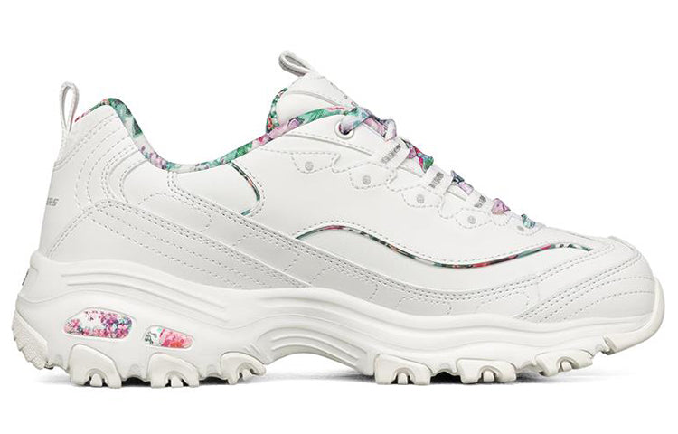(WMNS) Skechers DLites 'White' 149464-WMLT