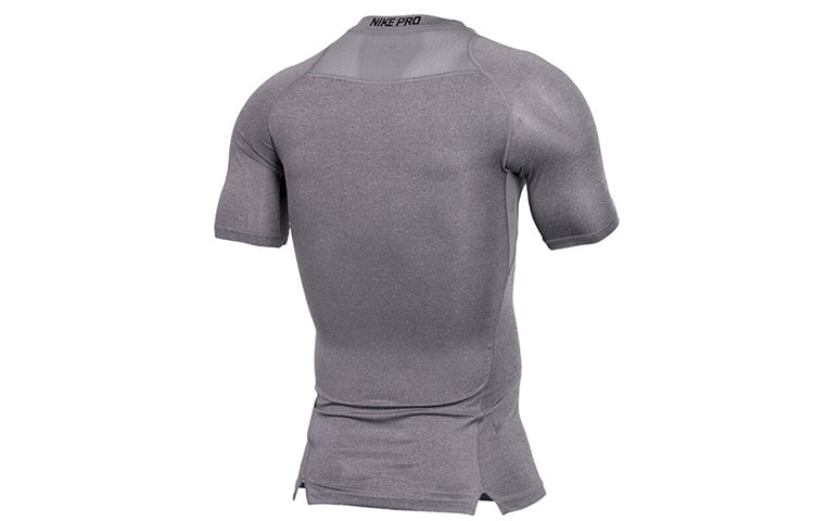 Men's Nike Pro Short Sleeve Training Tight Gray 838092-091