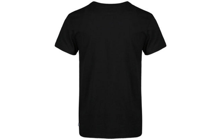 adidas originals Athleisure Casual Sports Breathable Short Sleeve Black DT8104