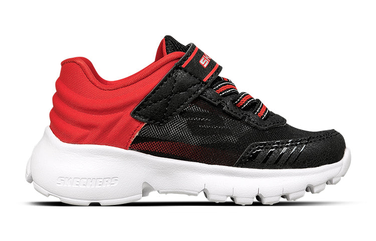 (GS) Skechers Comfy Flex 2.0 Shoes 'Black Red' 407274N-BKRD