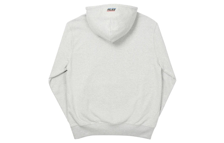 PALACE Basically A Hood Logo Pocket Unisex Gray P12HD022
