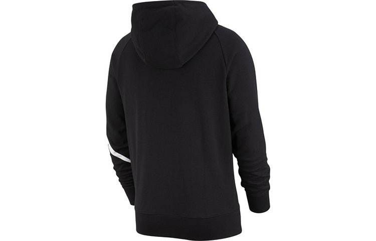 Nike Large Logo Printing Sports Hooded Jacket Black AR3084-010
