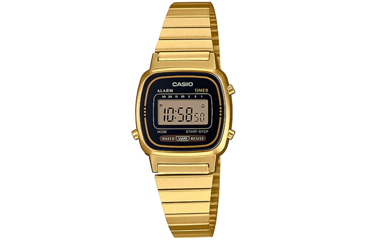 CASIO Quartz Waterproof Unisex Black Digital LA670WGA-1