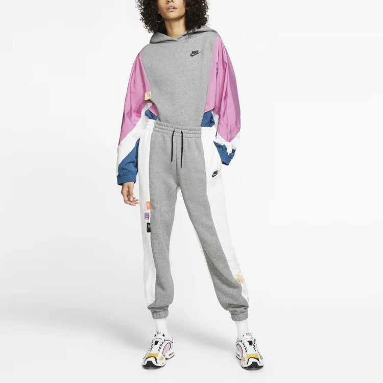 (WMNS) Nike AS W Nike Sportswear ICN CLSH PNT MXD OS CARBON HEATHER CJ2049-091