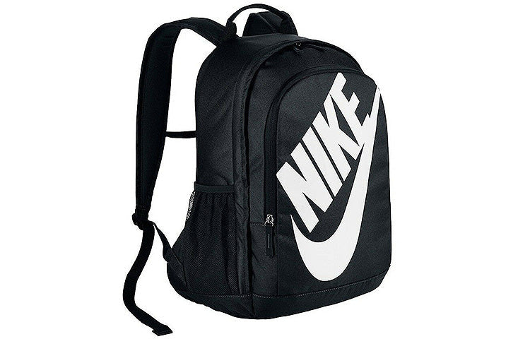 Nike Large Logo Printing schoolbag Backpack Black CK0953-010