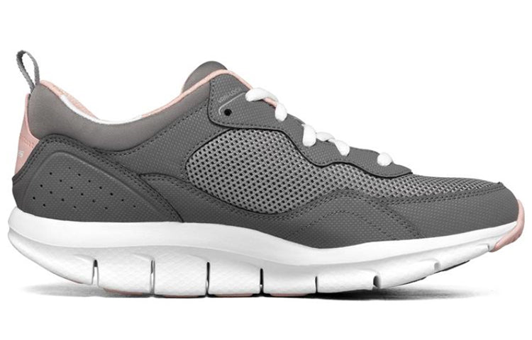 (WMNS) Skechers Liv Sneakers Grey/White/Pink 88888193-CCPK