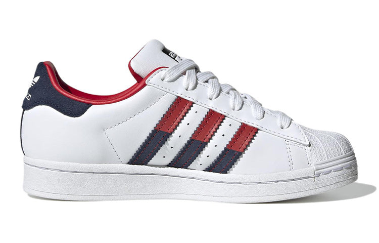(GS) adidas Superstar J 'Color-Pop Stripes' HQ8728