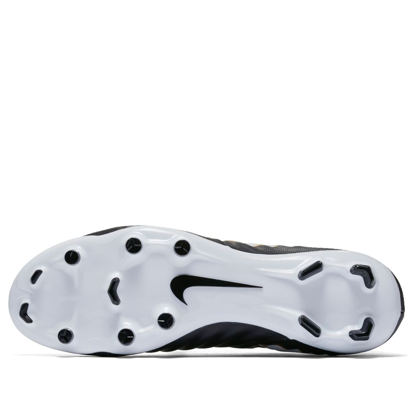 Nike Tiempo Ligera IV FG 'Black White Gold' 897744-002