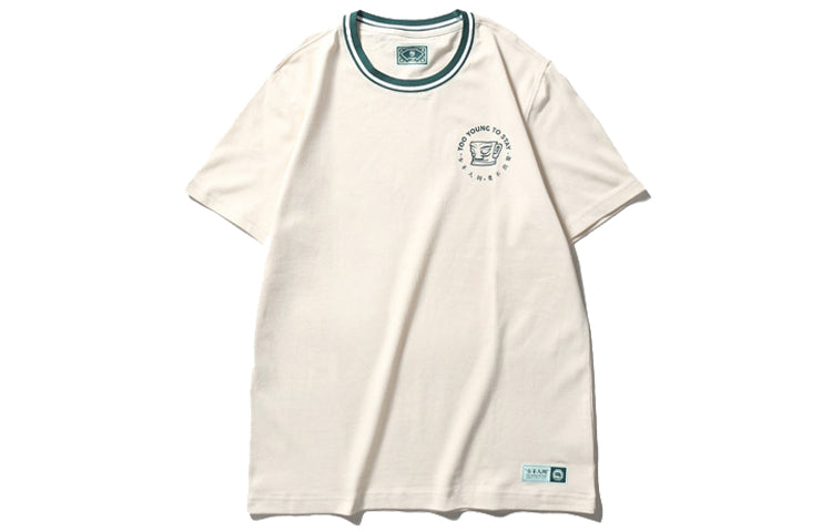 Li-Ning BAD FIVE Series Loose Short Sleeve 'Creamy White' AHSP749-2