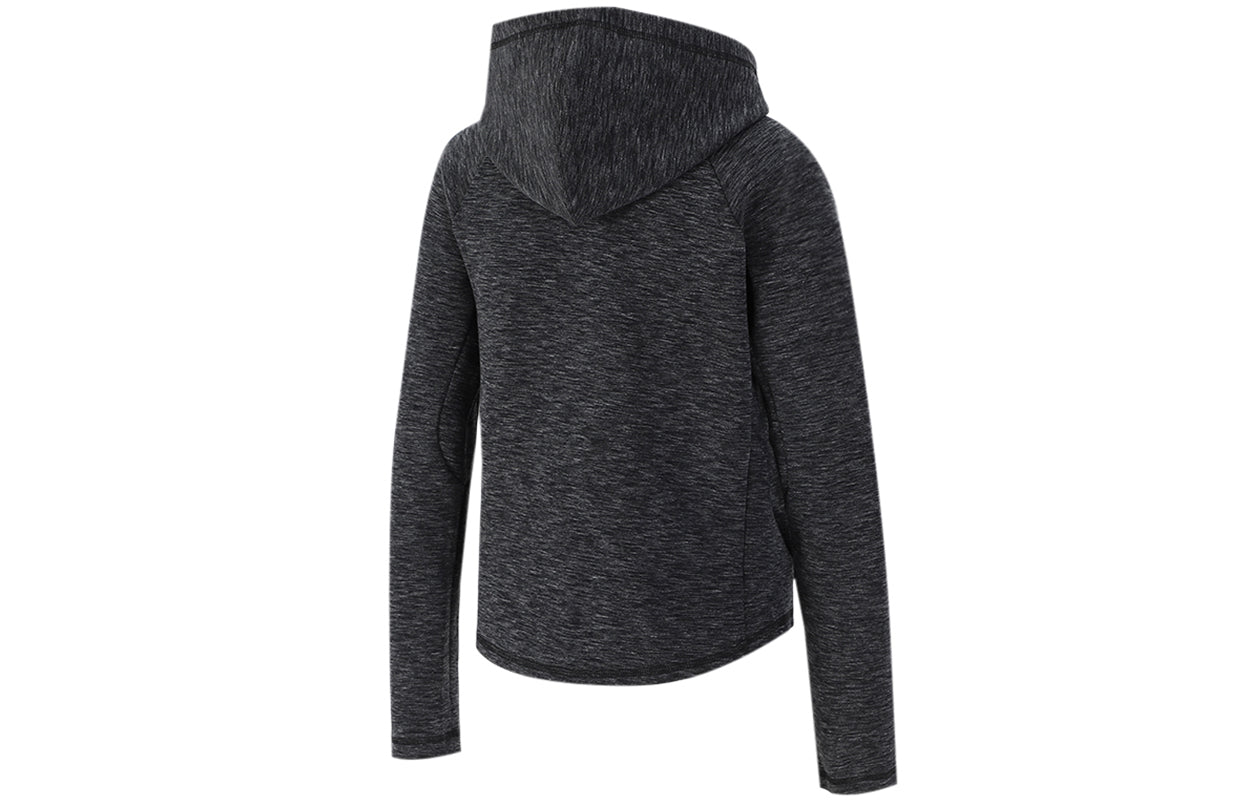 (WMNS) PUMA Sports Running Training Casual Windproof Pullover Hoodie Black 846331-01