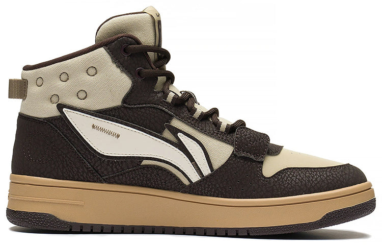 Li-Ning San Yuan High 3M 'Brown Khaki' AGCS241-4