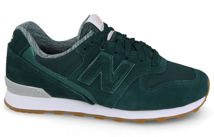 (WMNS) New Balance 996 Series Wear-resistant Non-Slip Shock Absorption Retro Low Tops Green WR996FSA