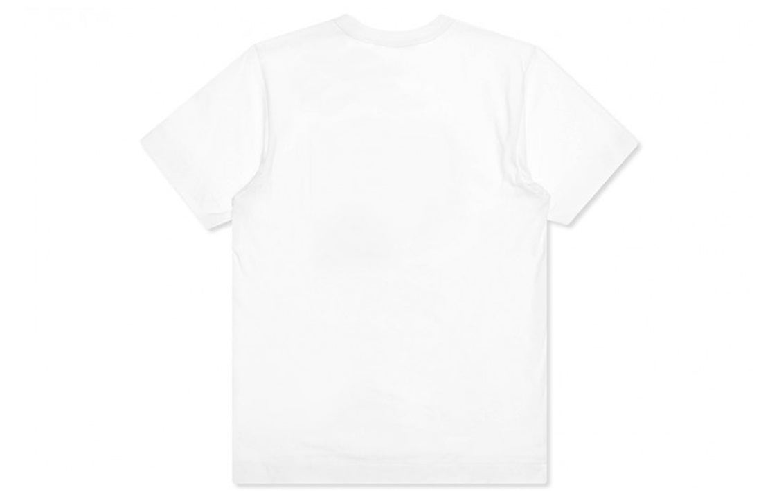 (WMNS) COMME des GARCONS PLAY Red Emblem Heart Sketch Tee 'White' AZ-T099-051-1