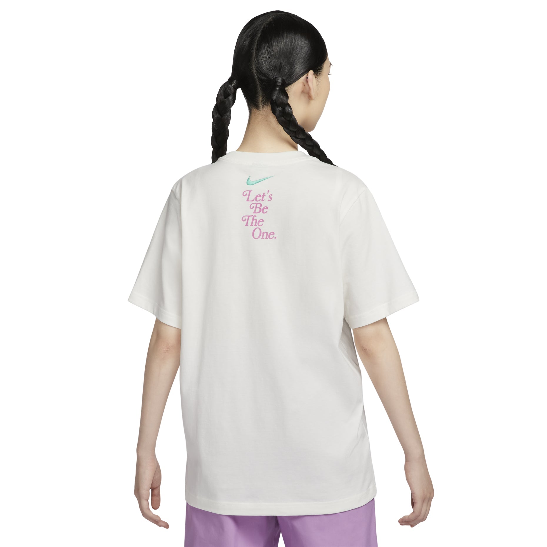 (WMNS) Nike Sportswear Essential Graphic T-Shirt Asia Sizing 'Sail' HM4594-133