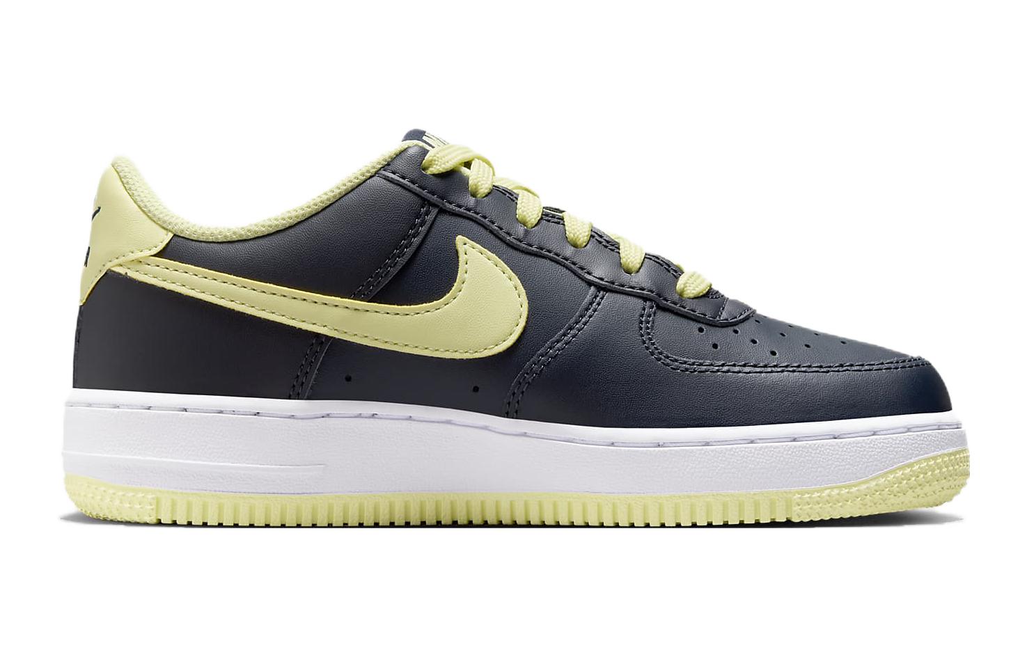 (GS) Nike Air Force 1 Low 'Dark Obsidian Lime' CT3839-400