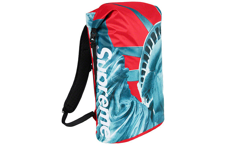 Supreme The North Face Statue of Liberty Waterproof Backpack 'Blue Red' SUP-FW19-912