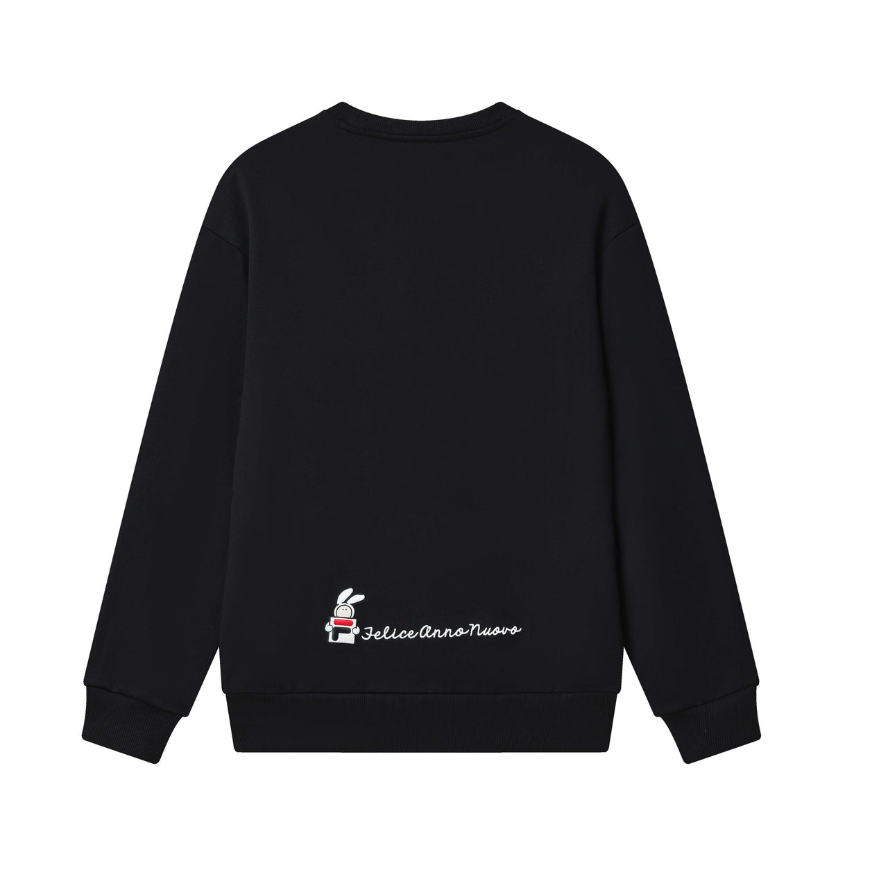 FILA Graphic Print Pullover 'Black' F11U319207F-BK