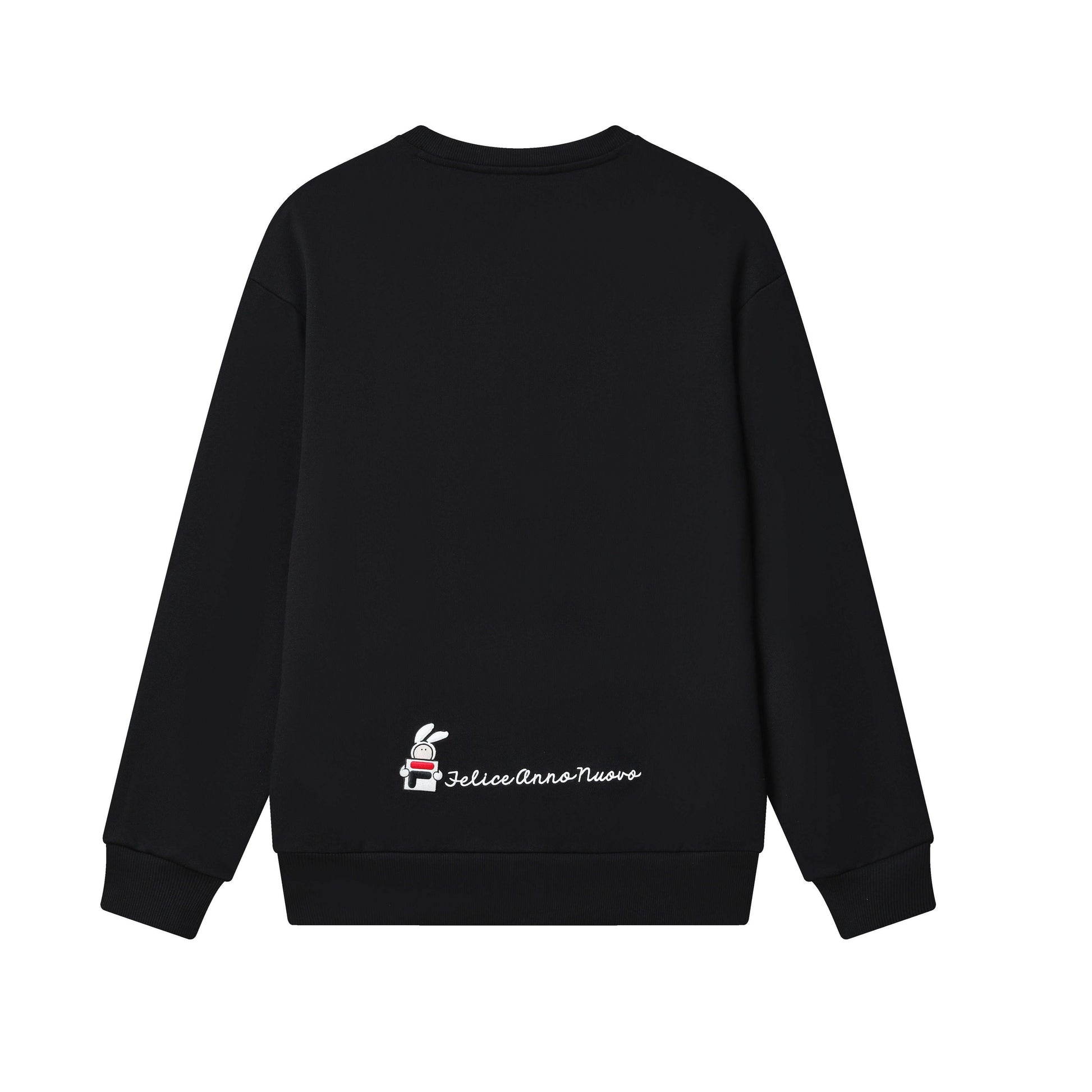 FILA Graphic Print Pullover 'Black' F11U319207F-BK