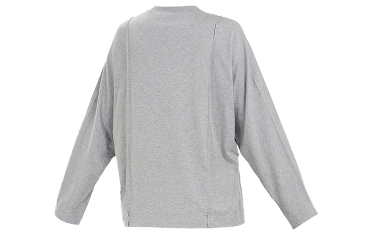 (WMNS) Y-3 Casual Round Neck Long Sleeves Gray GK4473