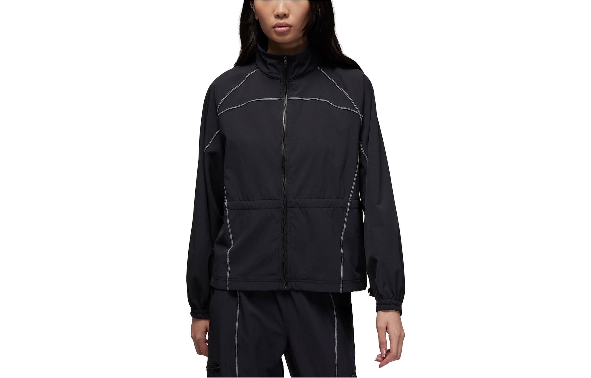 (WMNS) Air Jordan Sports Jacket 'Black' FB4616-010