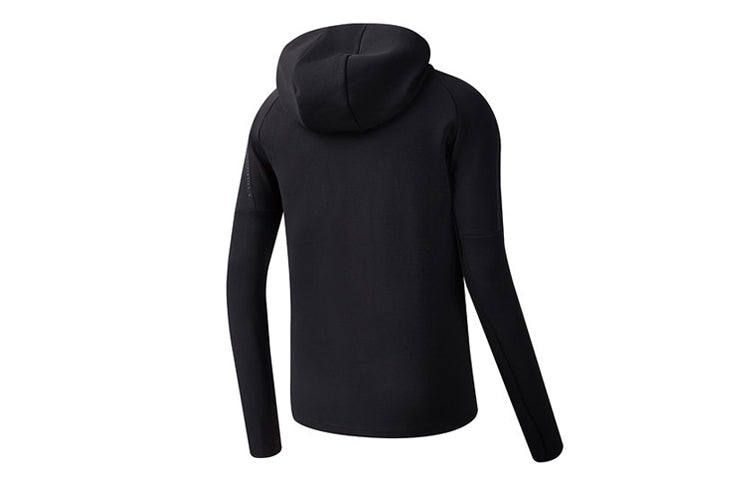 FILA Athletics hooded Knit Jacket Sports Black A11M031503F-BK