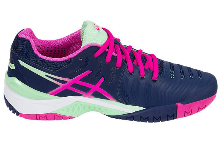 (WMNS) ASICS Gel Resolution 7 'Indigo Blue Pink Glow' E751Y-4920