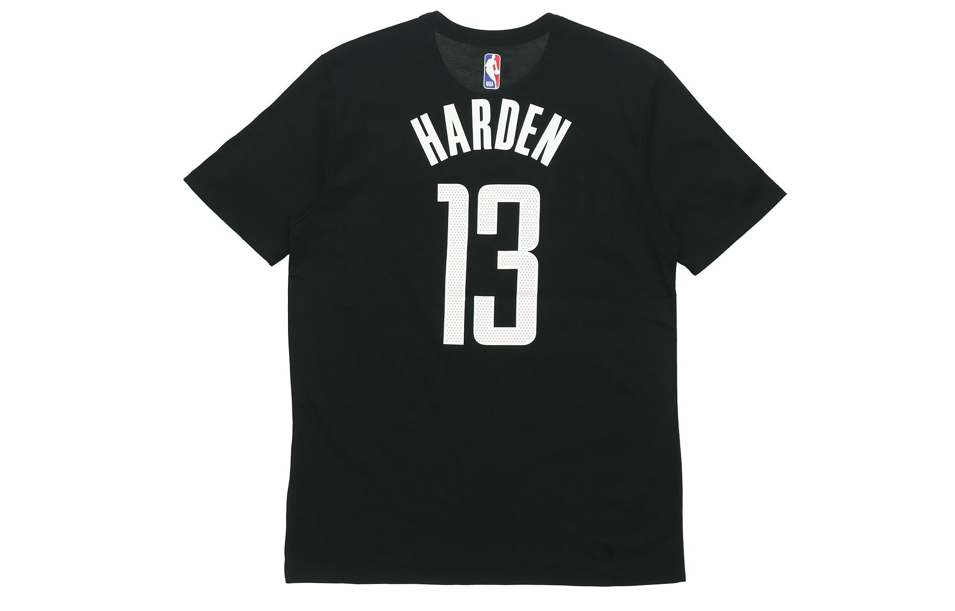 Nike SS22 NBA Harden Basketball Sports Short Sleeve Rockets 13 Black 870777-013