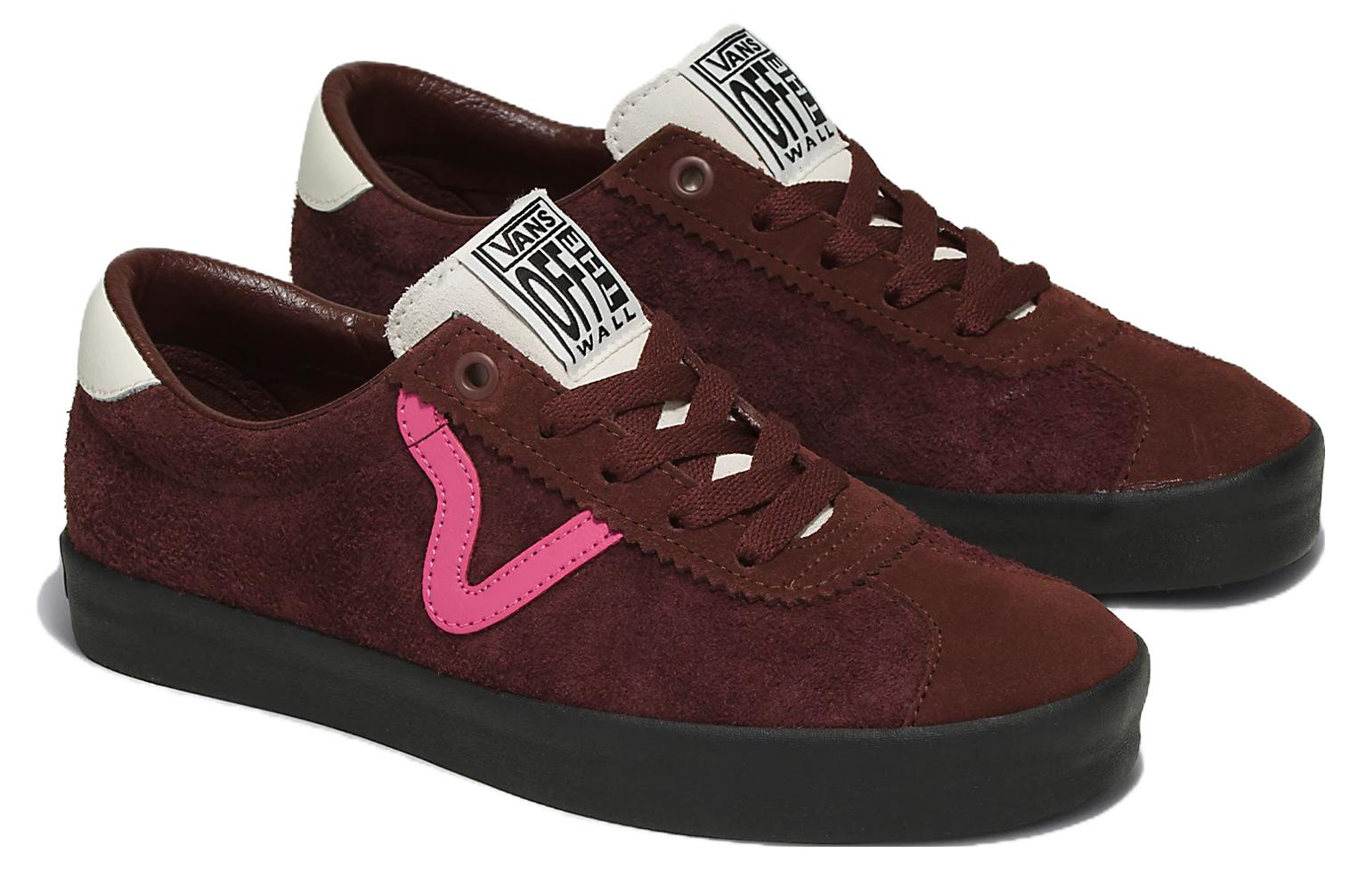 (WMNS) Vans Sport Low 'Red Brown Pink' VN000CQRBRO