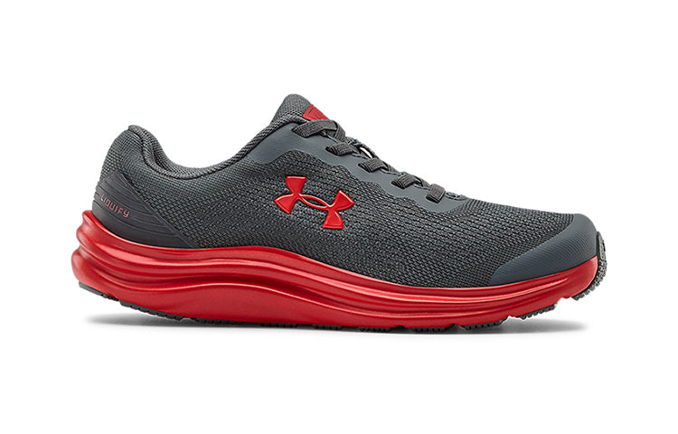 (PS) Under Armour Liquify Grey/Red 3022876-100