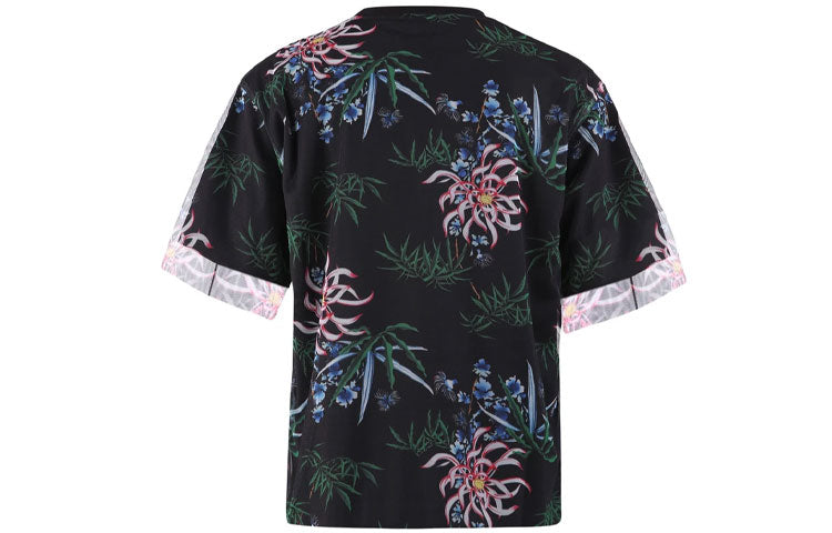 KENZO Micro Mark Logo Printing Casual Short Sleeve Black FA52TS621907-99