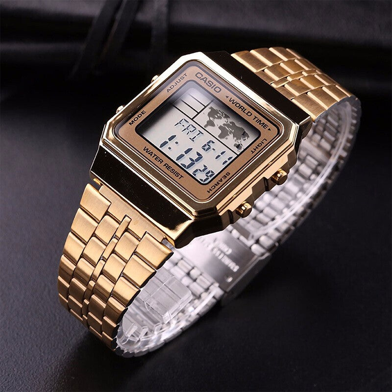 CASIO Waterproof Quartz 'Gold Digital' A500WGA-9DF