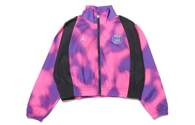 (WMNS) Air Jordan x PSG Warm Up Jacket 'Purple' CZ7504-510