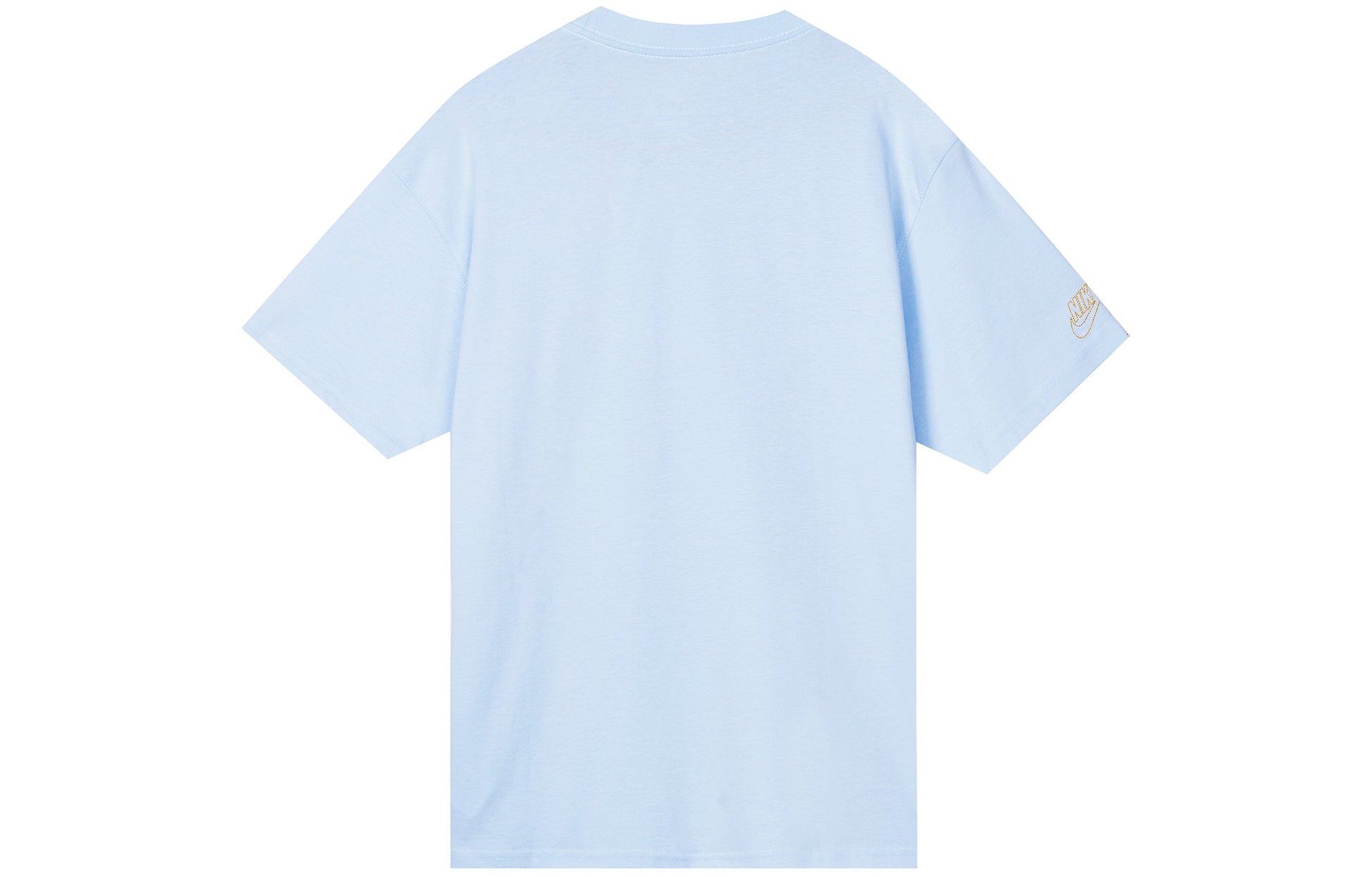 Men's Nike Printing Pocket Casual Short Sleeve Blue T-Shirt DR7967-441