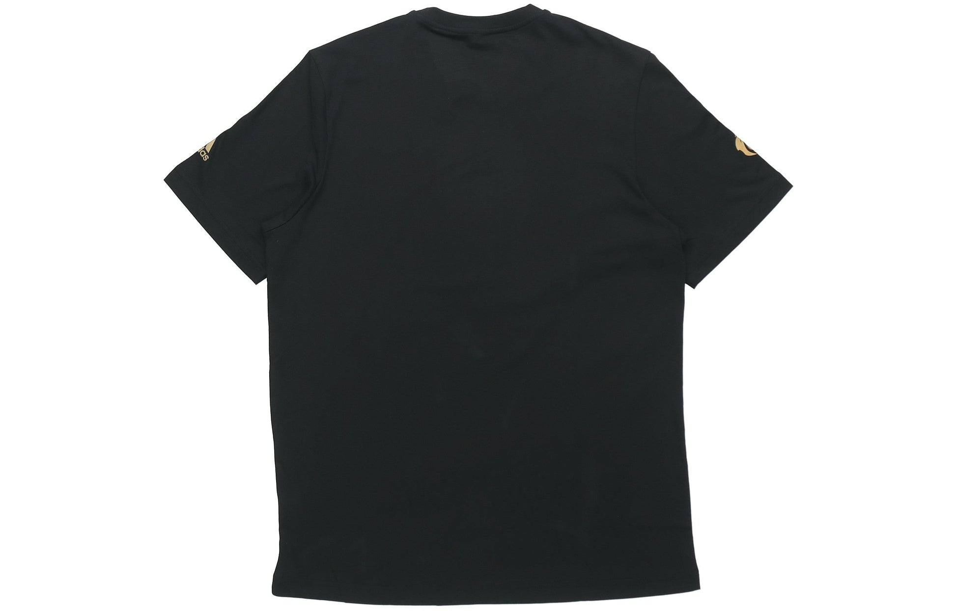adidas Metallic Rose Printing Basketball Sports Short Sleeve Black GK6583