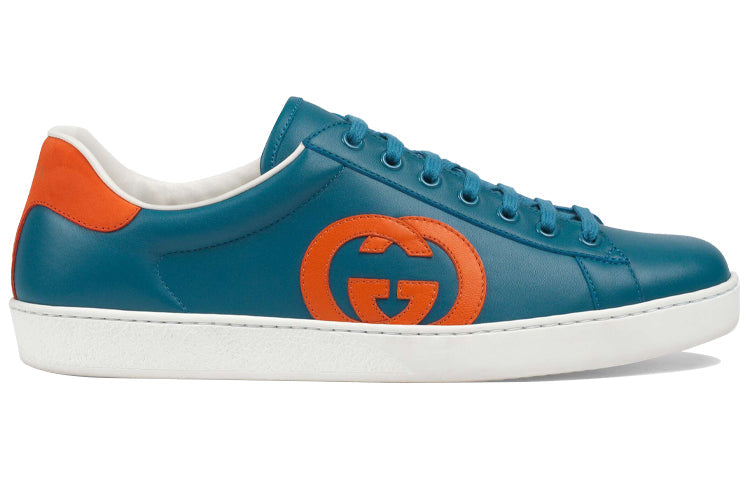 Gucci Ace 'Interlocking G - Blue Orange' 625783-1XG70-4460