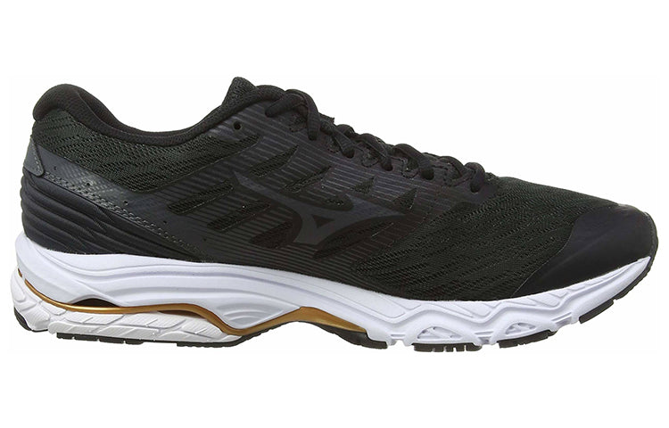 Mizuno Wave Prodigy 2 Low Tops Wear-resistant Black White J1GR181047