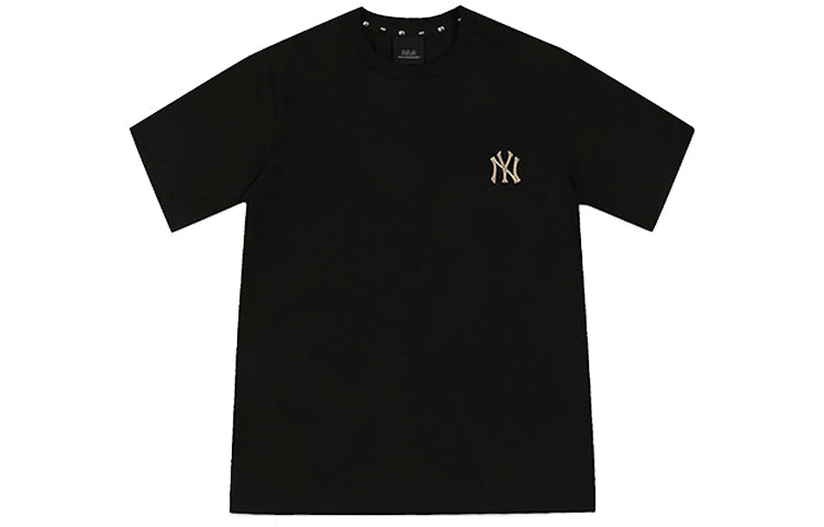 MLB New York Yankees Retro Pattern Short Sleeve Unisex Black 31TSX7031-50L