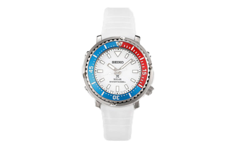SEIKO PROSPEX Quartz SUT407P1 Blue/Red/White SUT411P1