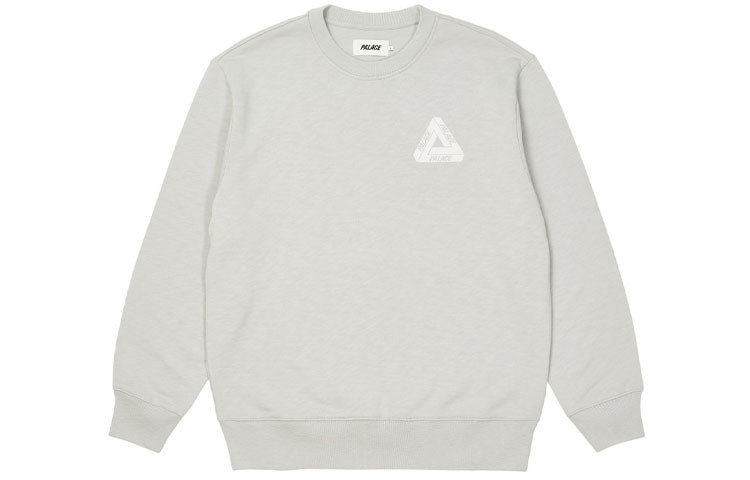 Palace FW21 Slub Crew 'Grey' P21CS068
