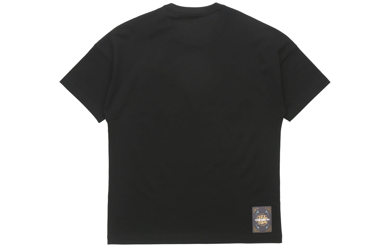 Li-Ning CF Series x Dunhuang Museum . Transparent Pocket Short Sleeve Black AHSQ641-1