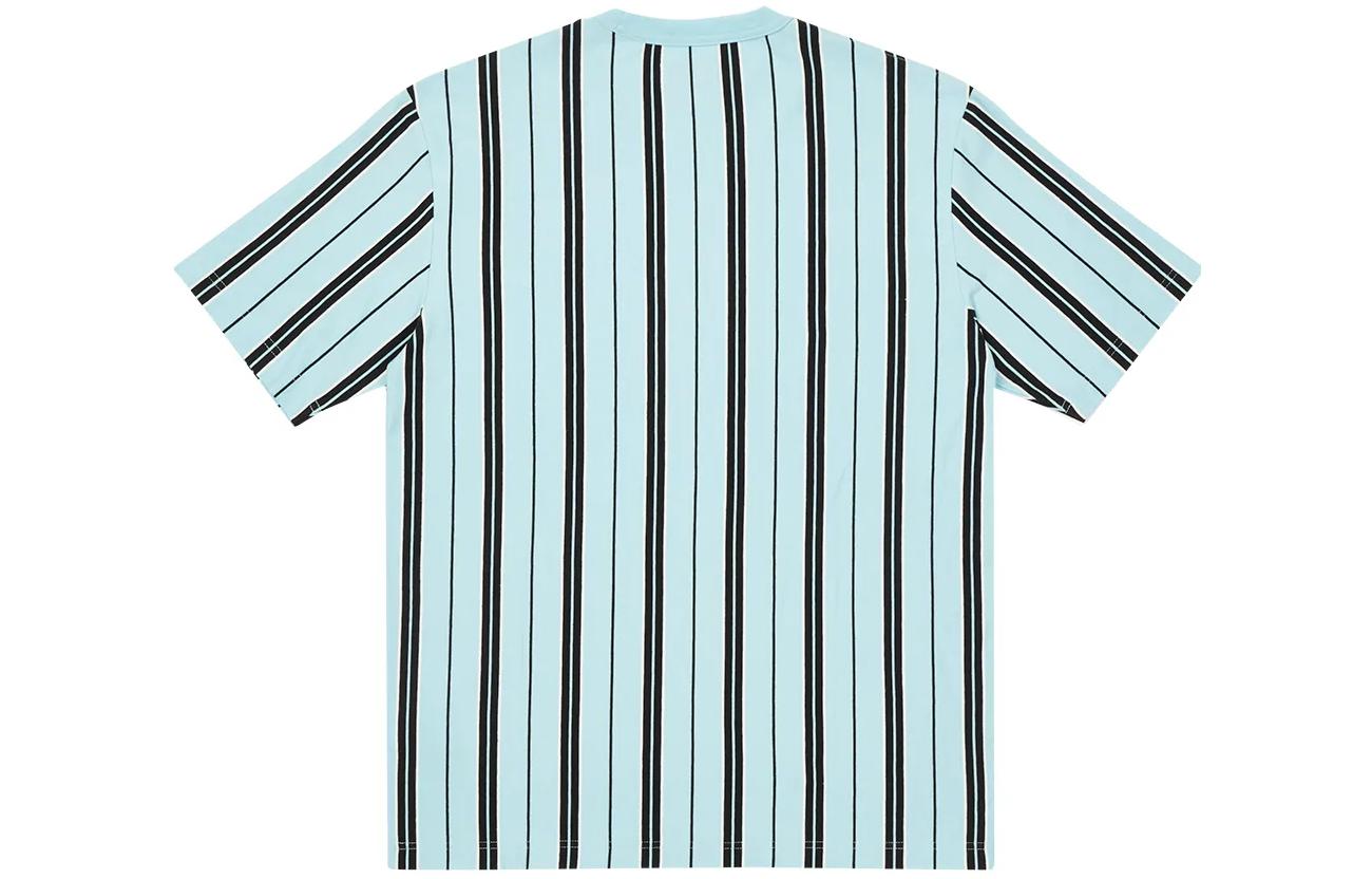 Palace Vertical Stripe T-Shirt 'Light Blue' P23ES041