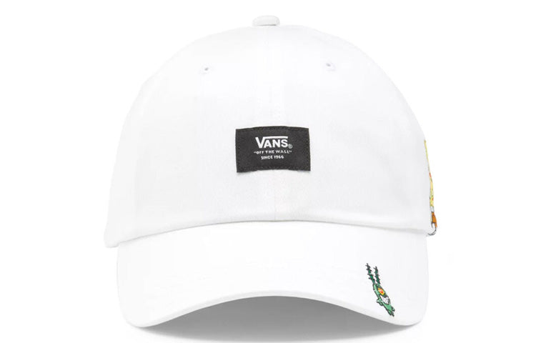 Vans x Spongebob Cap 'White Black Yellow' VN0A5FH1ZAY1