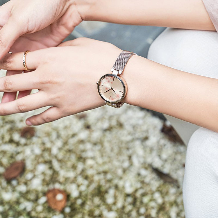Casio Sheen Analog Watch 'Rose Gold' SHE-C110CGM-4AUPFHD