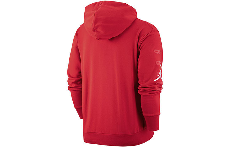 Men's Air Jordan Chicago Bulls Fleece Pullover University Red DB1521-657