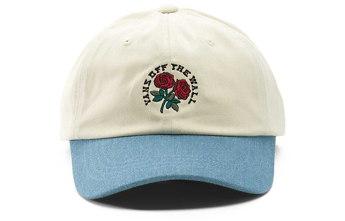 Vans Camburn Curved Bill Jockey Hat 'Beige Blue' VN0A7SD33KS