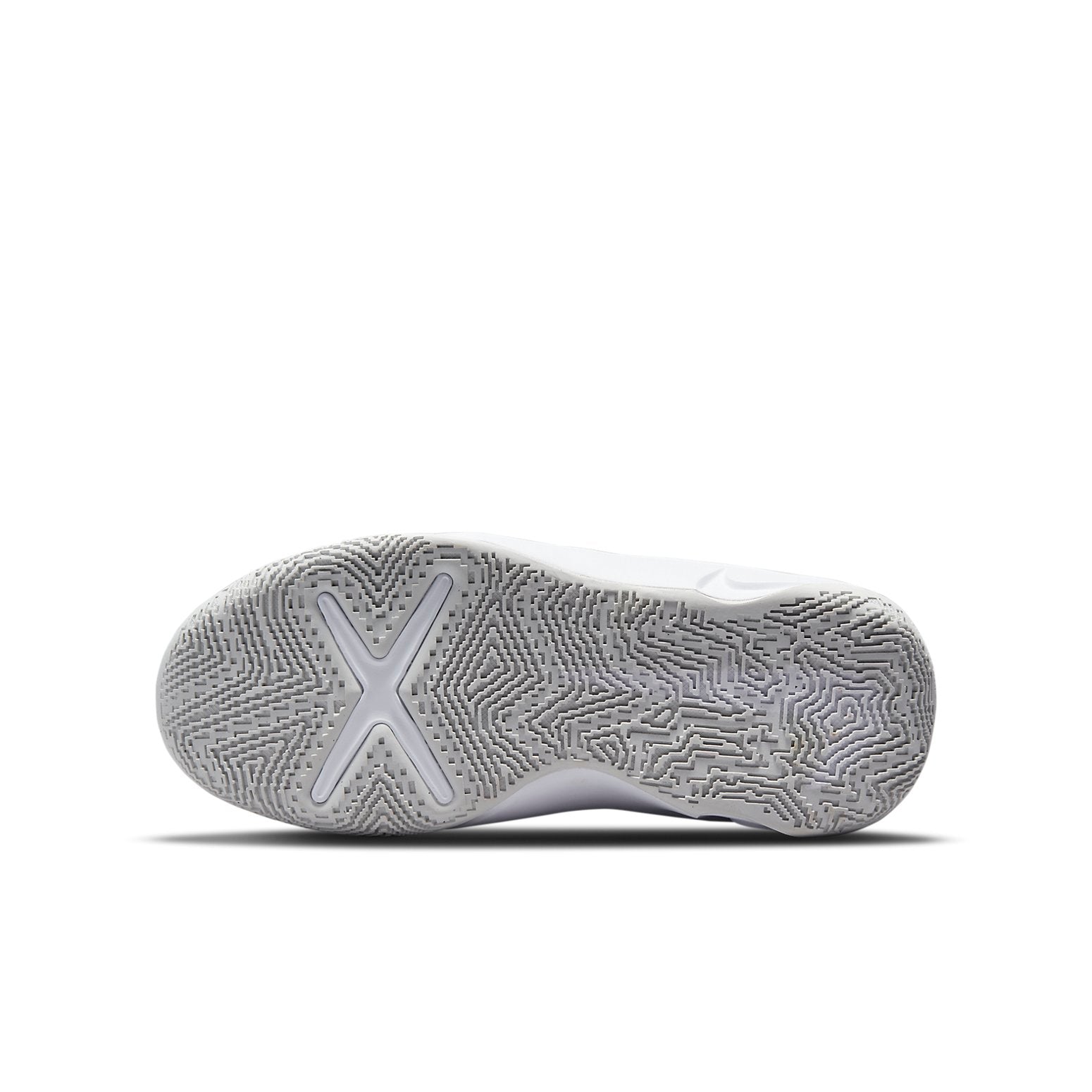 (GS) Nike Team Hustle D10 'White Metallic Silver' CW6735-100