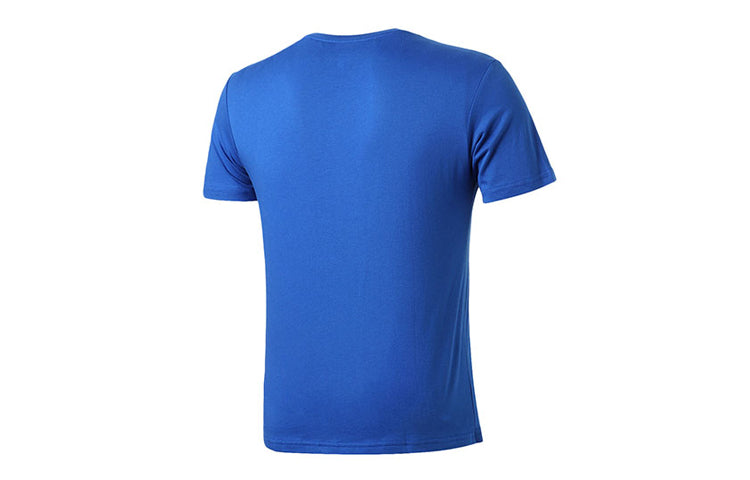 adidas neo Casual Round Neck Short Sleeve Blue CV9320