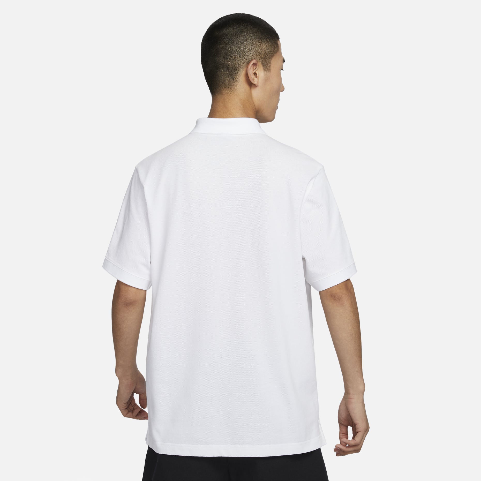 Nike Club Polo Shirt Asia Sizing 'White' FN3895-100